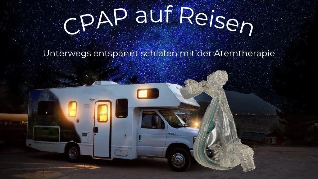 CPAP Gerät auf der Reise