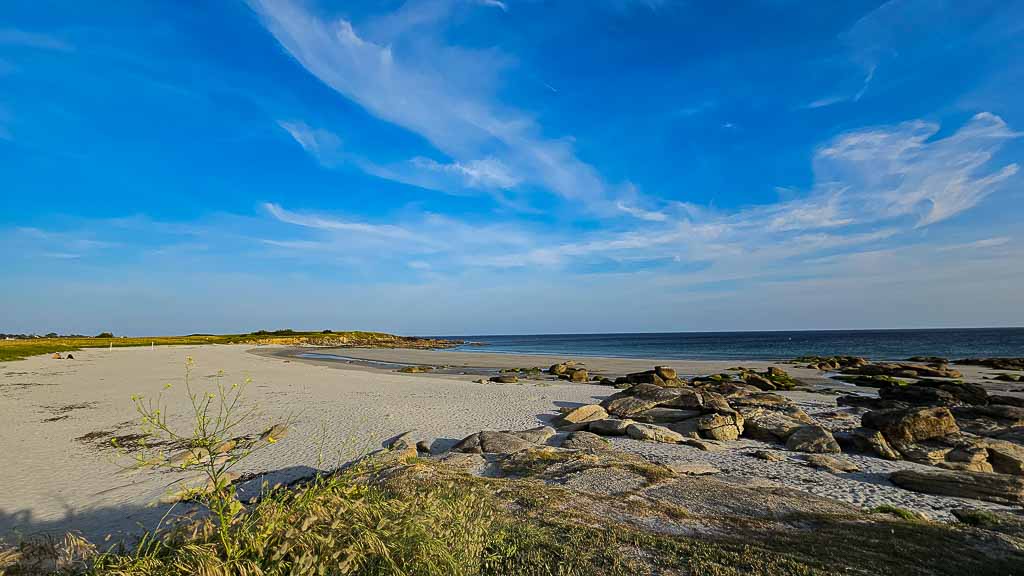 Strand in der Bretagne