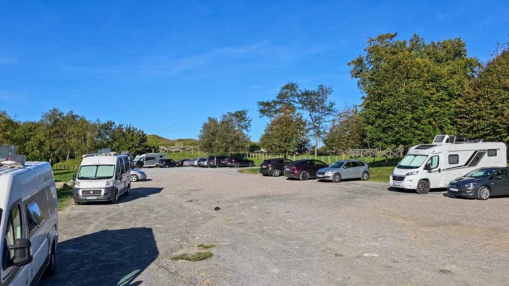 Irun voller Parkplatz