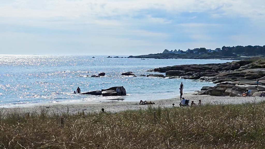 Küstenabschnitt in der Bretagne