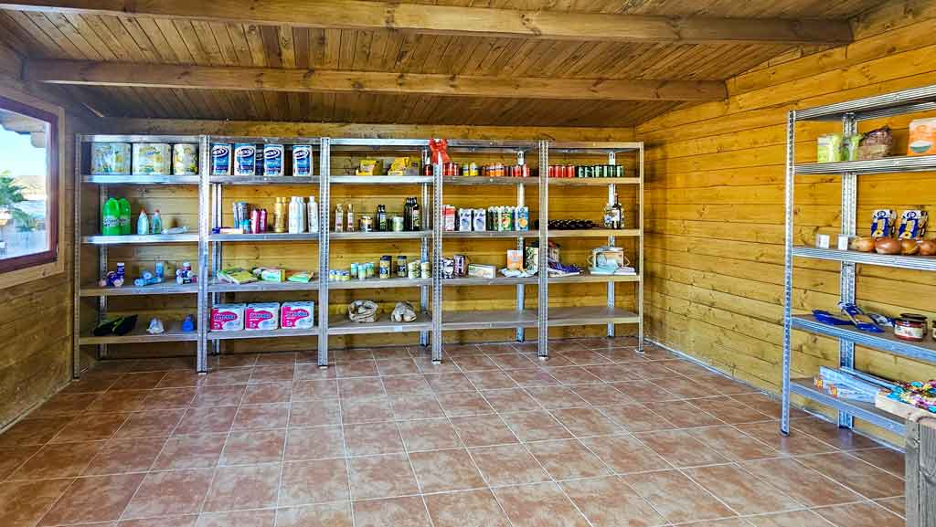 Area Camper La Ermita Einkaufsladen